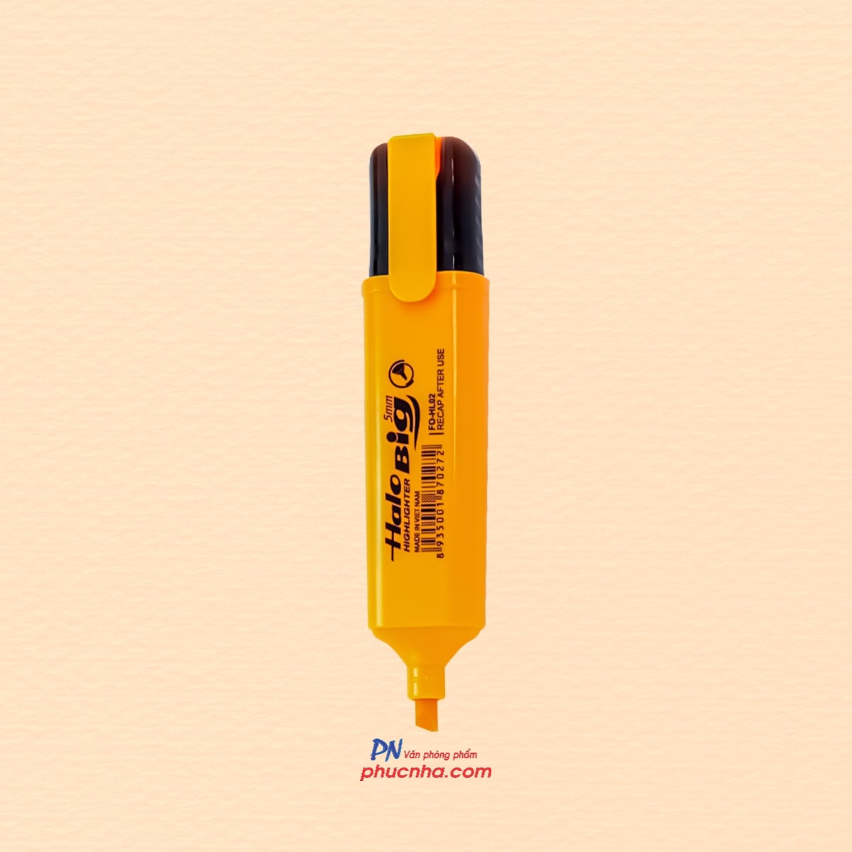 Bút dạ quang Flexoffice FO-HL02 (10) - Vàng, cam, hồng, xanh lá, xanh biển