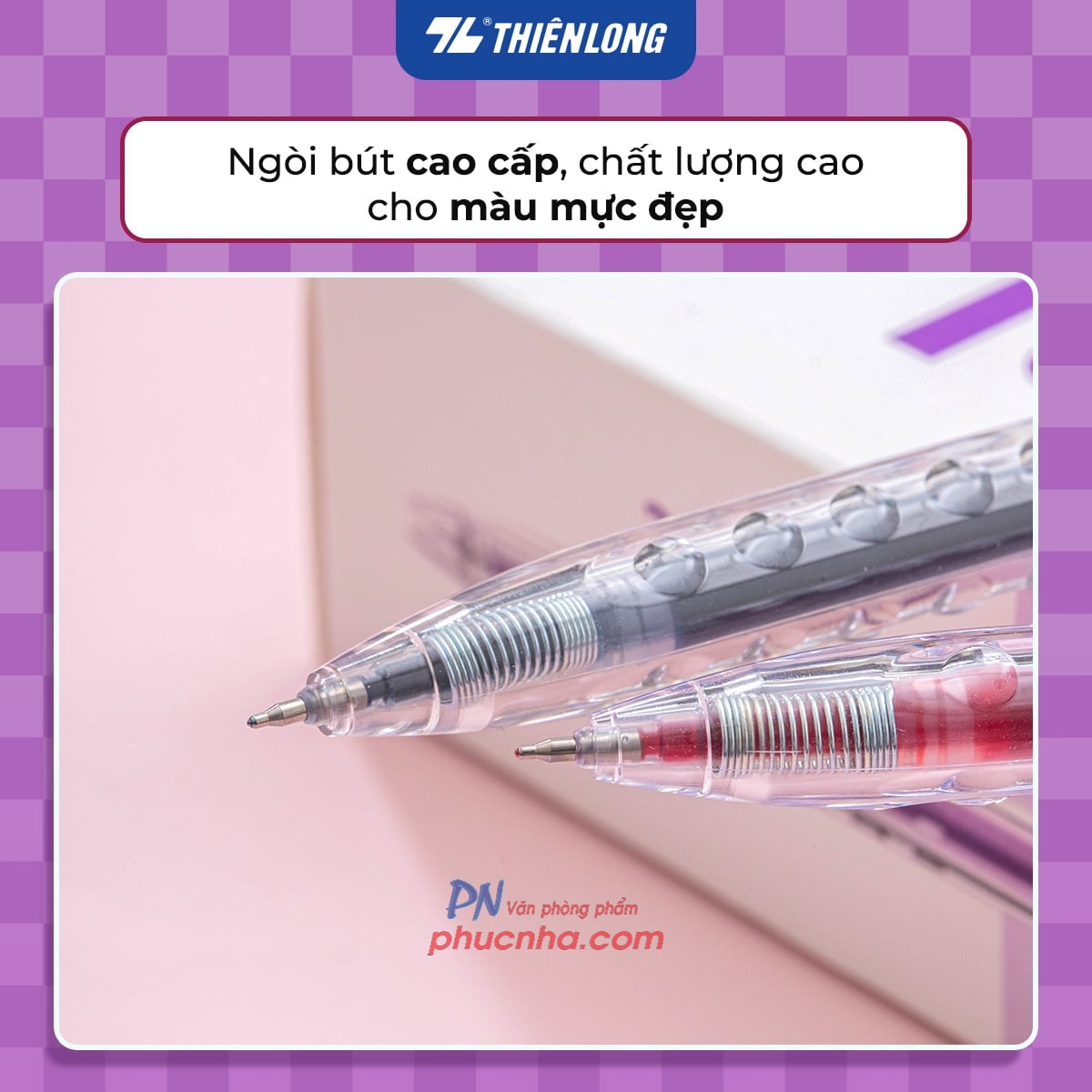 Bút gel Thiên Long Fasgel GEL-068 0.5mm (20)