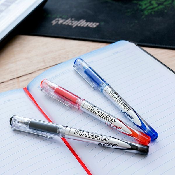 Bút bi gel Thiên Long GEL-B03 Hi Master 0.6mm (10)