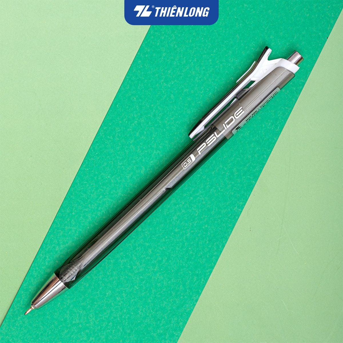 Bút bi Thiên Long GEL-B011 0.5mm (20) - Bút gel bi butter GelB011 Mực xanh/ đỏ/ đen