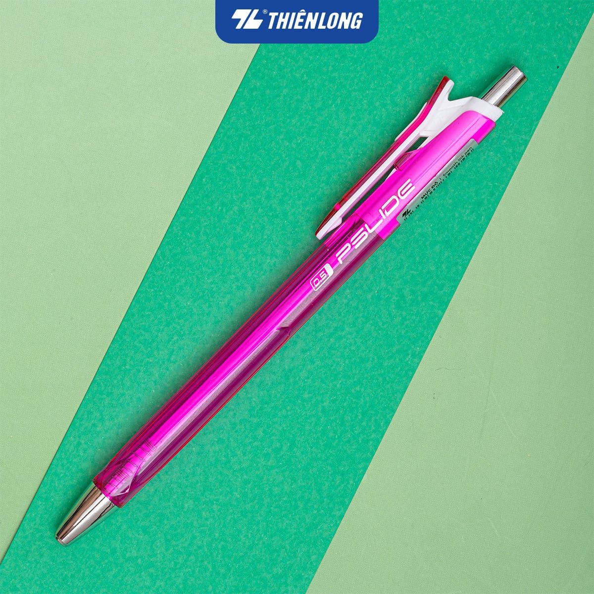 Bút bi Thiên Long GEL-B011 0.5mm (20) - Bút gel bi butter GelB011 Mực xanh/ đỏ/ đen