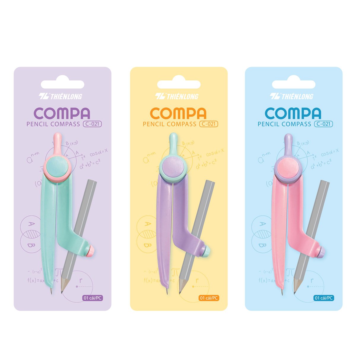 Compa chì gỗ Thiên long C-021 (12)