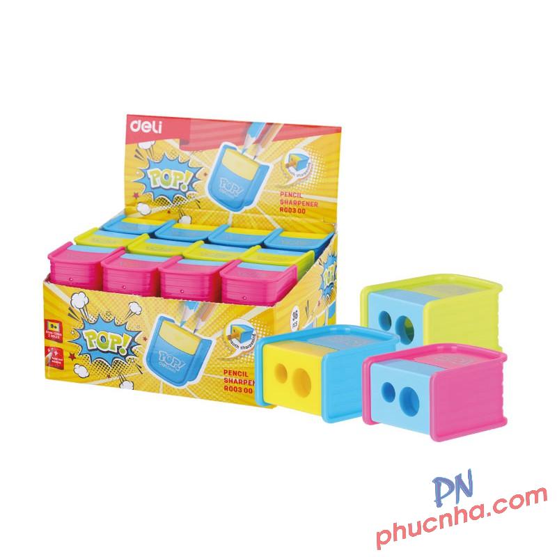 Gọt bút chì Deli R00300 2 lỗ (36)