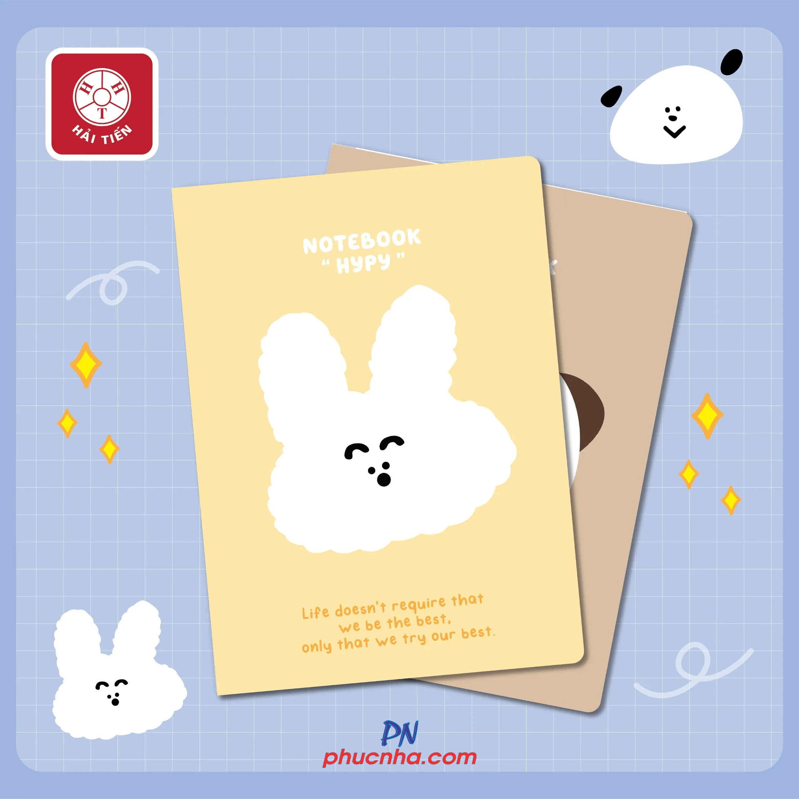 Tập SV Hải Tiến 4146 HYPY 200 trang 80gsm 4 ôly caro (3/54)