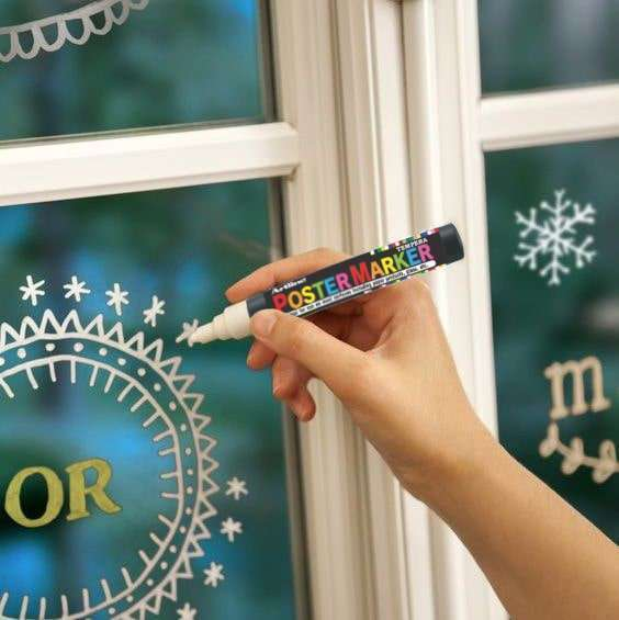 Bút vẽ kính dạ quang poster marker Artline EPP-4 (12)