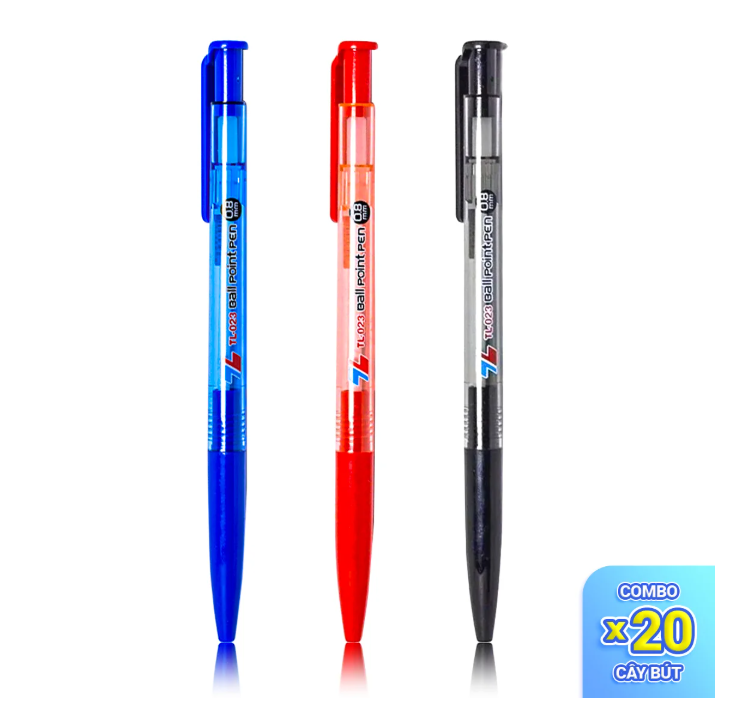 Bút bi Thiên Long TL-023 0.8mm (20)