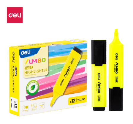 Bút dạ quang Deli U366 1 đầu (12)