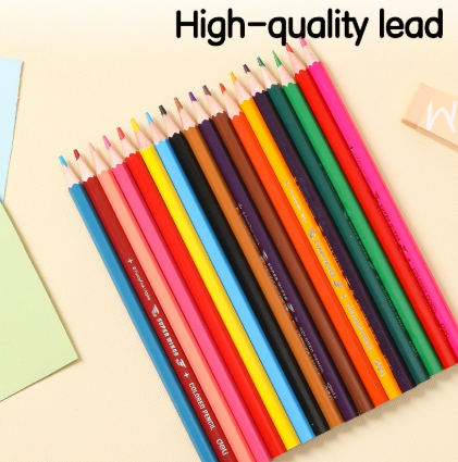 Bút chì màu Deli Super wings lon C00807, C00827, C00837