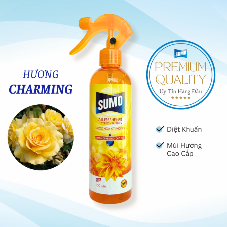 Nước hoa xịt phòng Sumo 350ml (24 chai / thùng)