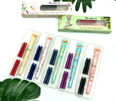 Bút máy Thầy Ánh SH070 ngòi êm, mực xóa được