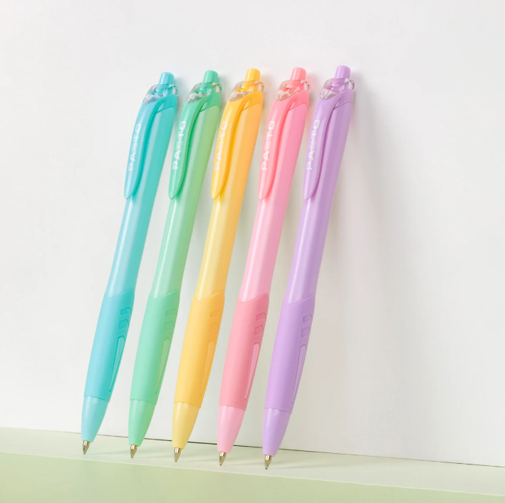 Bút bi gel Thiên Long FO-GELB039 Pazto - Mực xanh 0.6mm (5)