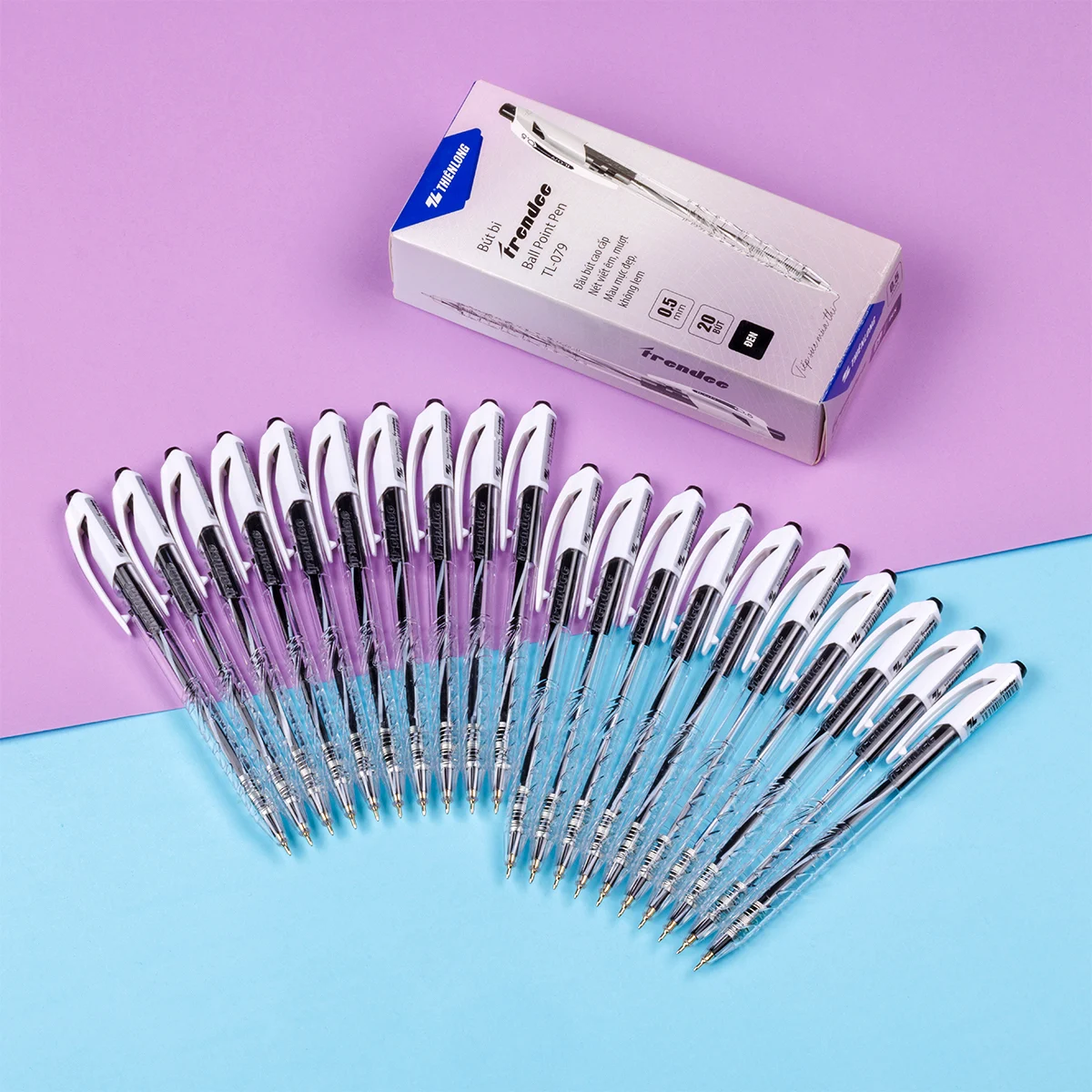 Bút bi Thiên Long TL-079 frendee 0.5mm (20)