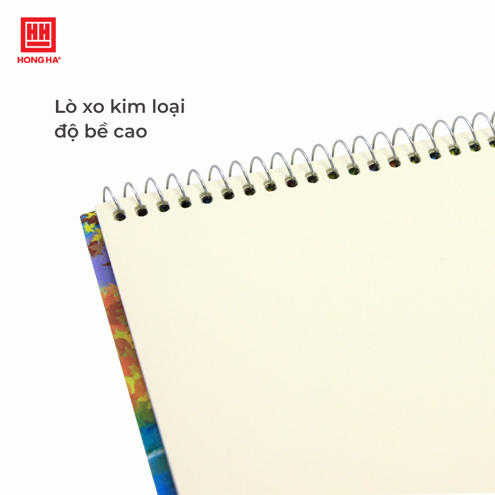 Sổ vẽ lò xo Hồng Hà 4927 20 tờ 100gsm A4 (5/80)