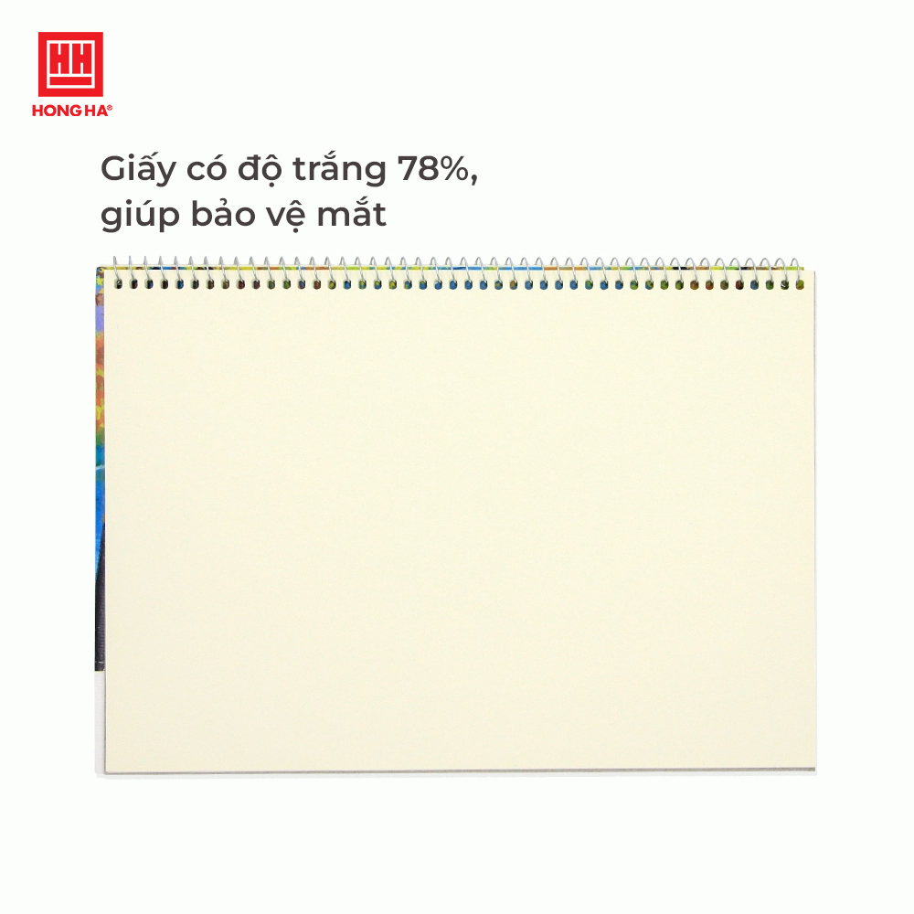 Sổ vẽ lò xo Hồng Hà 4927 20 tờ 100gsm A4 (5/80)