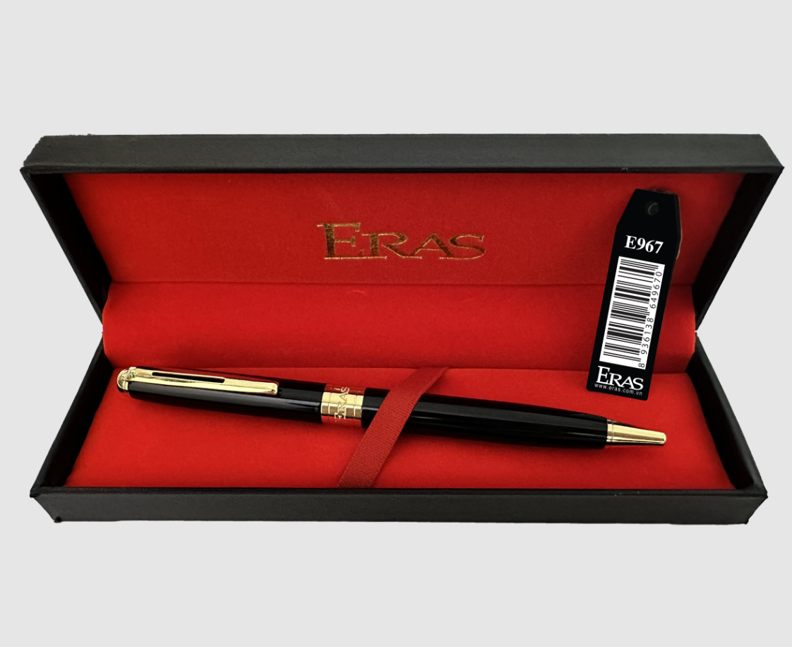 Bút ký mực bi Eras E967 0.7mm (hộp nhung)