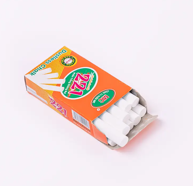 Phấn trắng viết bảng không bụi MIC 10 viên/ 100 viên