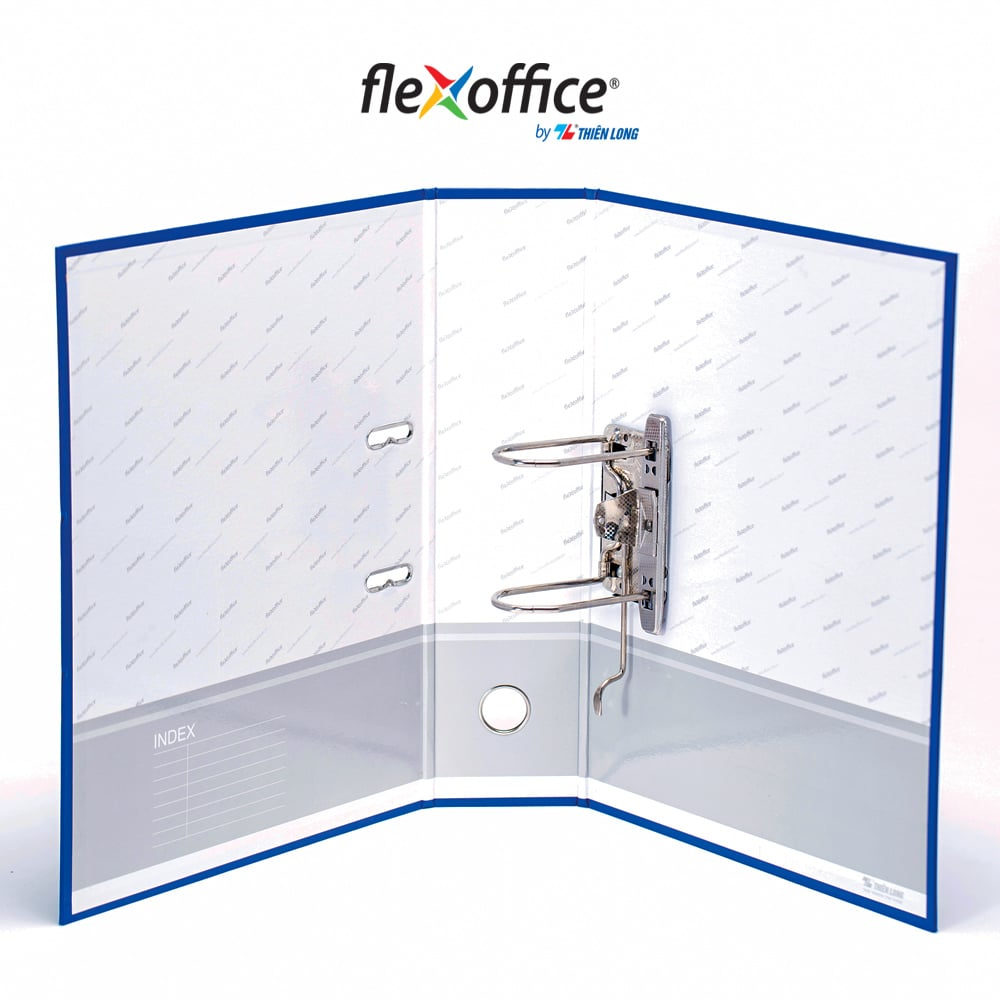 Bìa còng Thiên Long FO-BC018 9cm F4 1 mặt xi, xanh đậm (30 cái/ thùng)