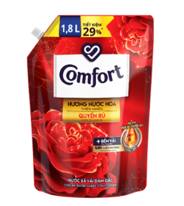 Nước xả vải Comfort 1,8L (4 túi/ thùng)