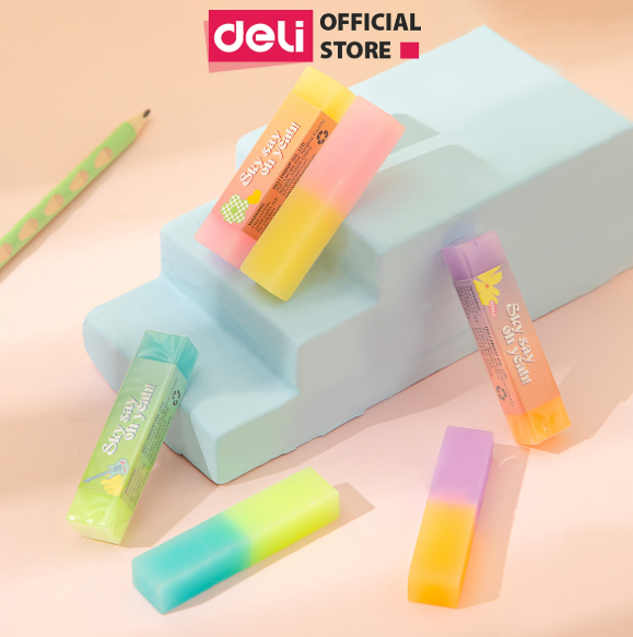 Gôm tẩy màu Deli H347 Bản Sơn Tùng (36)