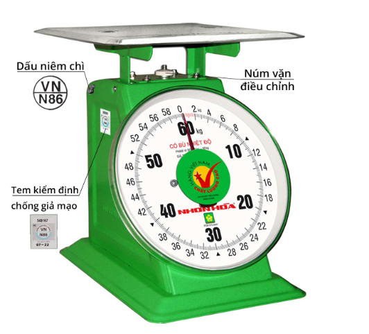 Cân Nhơn Hòa đồng hồ lò xo