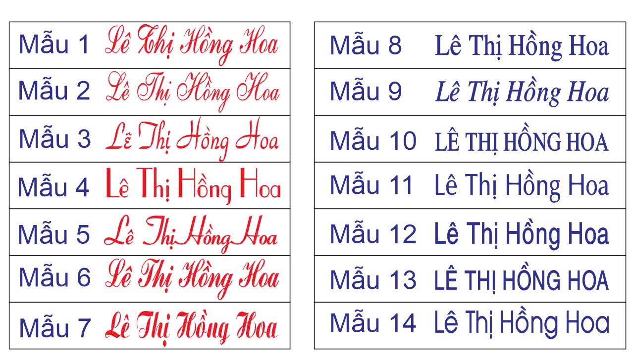 Dấu Shiny S-842/ S-852 KT 38x14mm - mưc sẵn Xanh/ đỏ/ đen