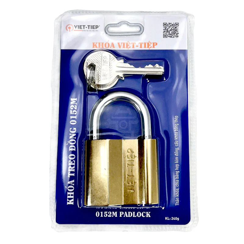Khóa treo Việt Tiệp 0152M - 240gr