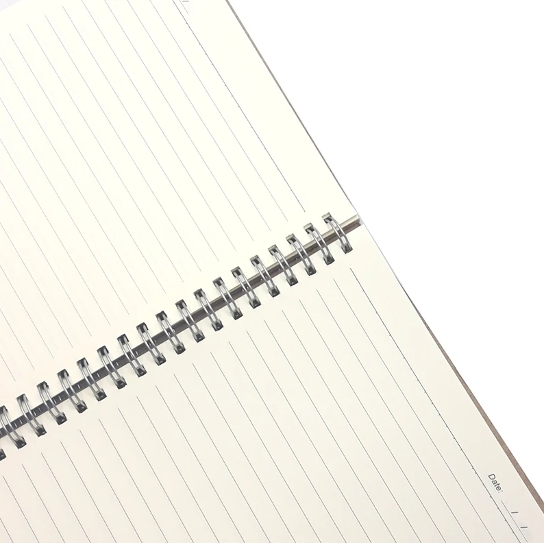 Sổ lò xo A6 Takeyo 8534 160 trang giấy trắng ngà