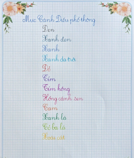 Mực Cánh Diều phổ thông 18ml