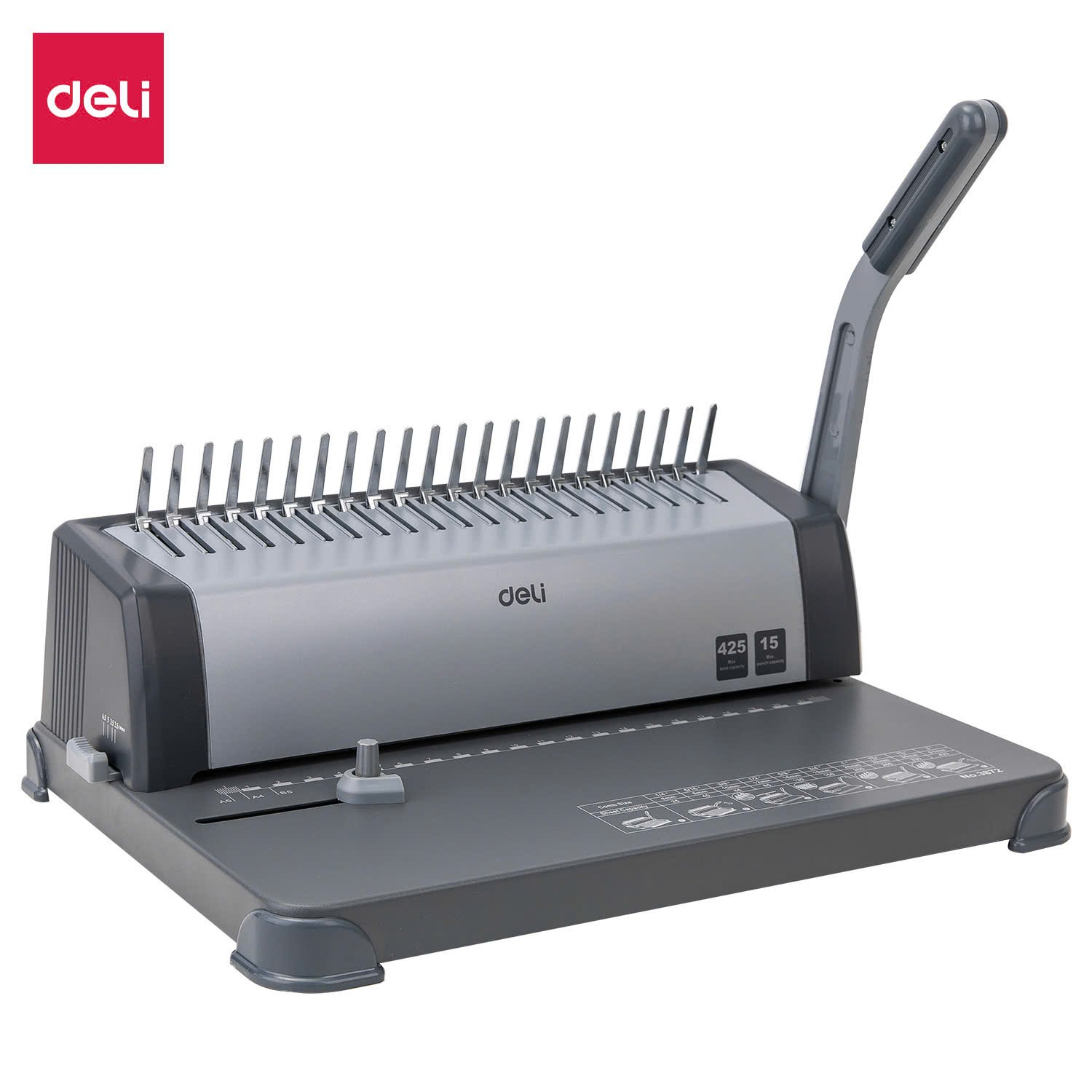 Máy Đóng Gáy Xoắn Lò Xo DELI E3872
