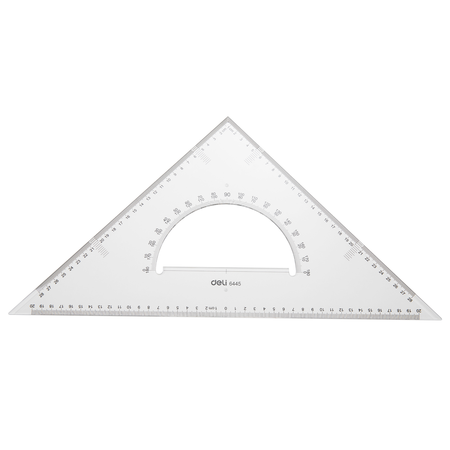 Bộ thước Eke giáo viên Deli 6445