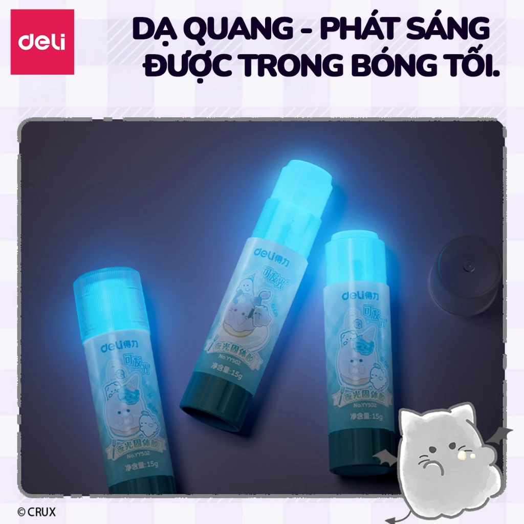 Hồ khô dạ quang Deli NO.YY502 Obakenu Family 15g (24)
