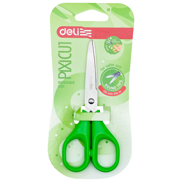 Kéo học sinh 130mm Deli 6011 (12)