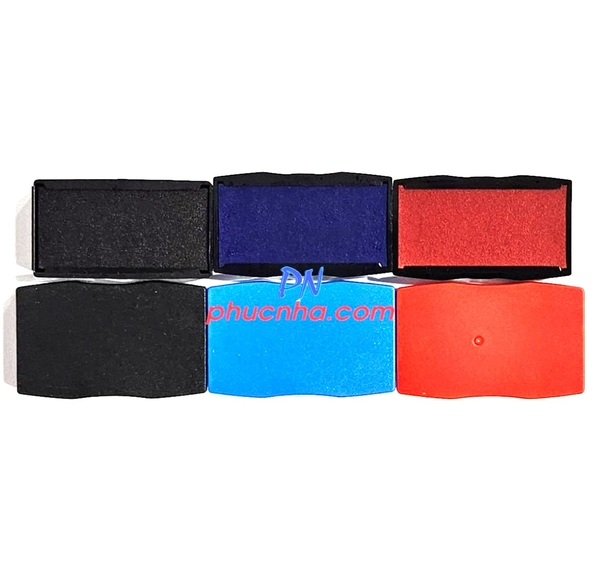 Dấu, thẻ mực tampong dấu TD Stamp T-214/ T-2 kích thước 38x14mm - Mực đỏ/ xanh/ đen