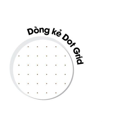Sổ bìa cứng Hải Tiến Dream 5 7871 135x195mm 100gsm dòng kẻ chấm dot grid (56)