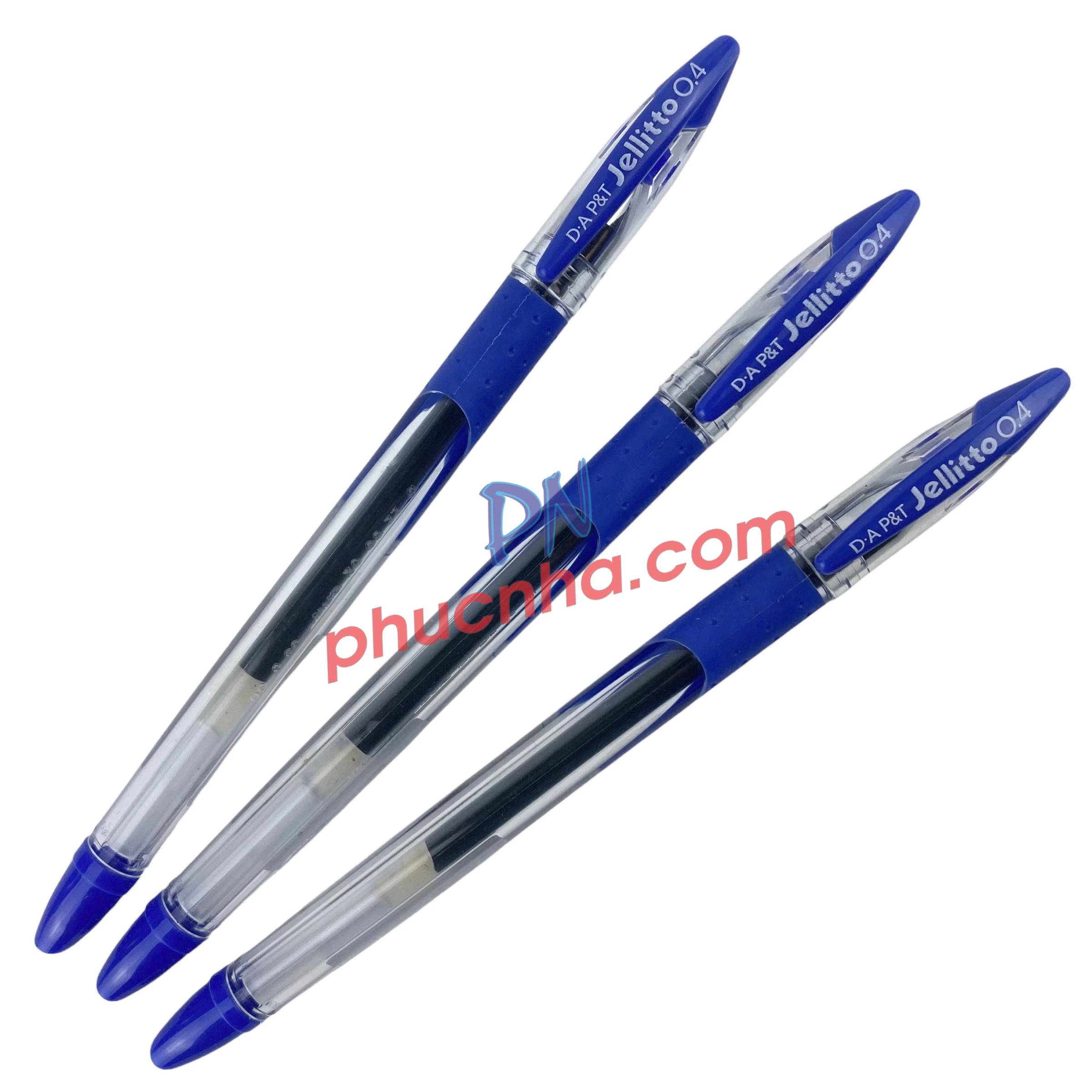 Bút gel D.A P&T Jellitto 0.4mm (12)