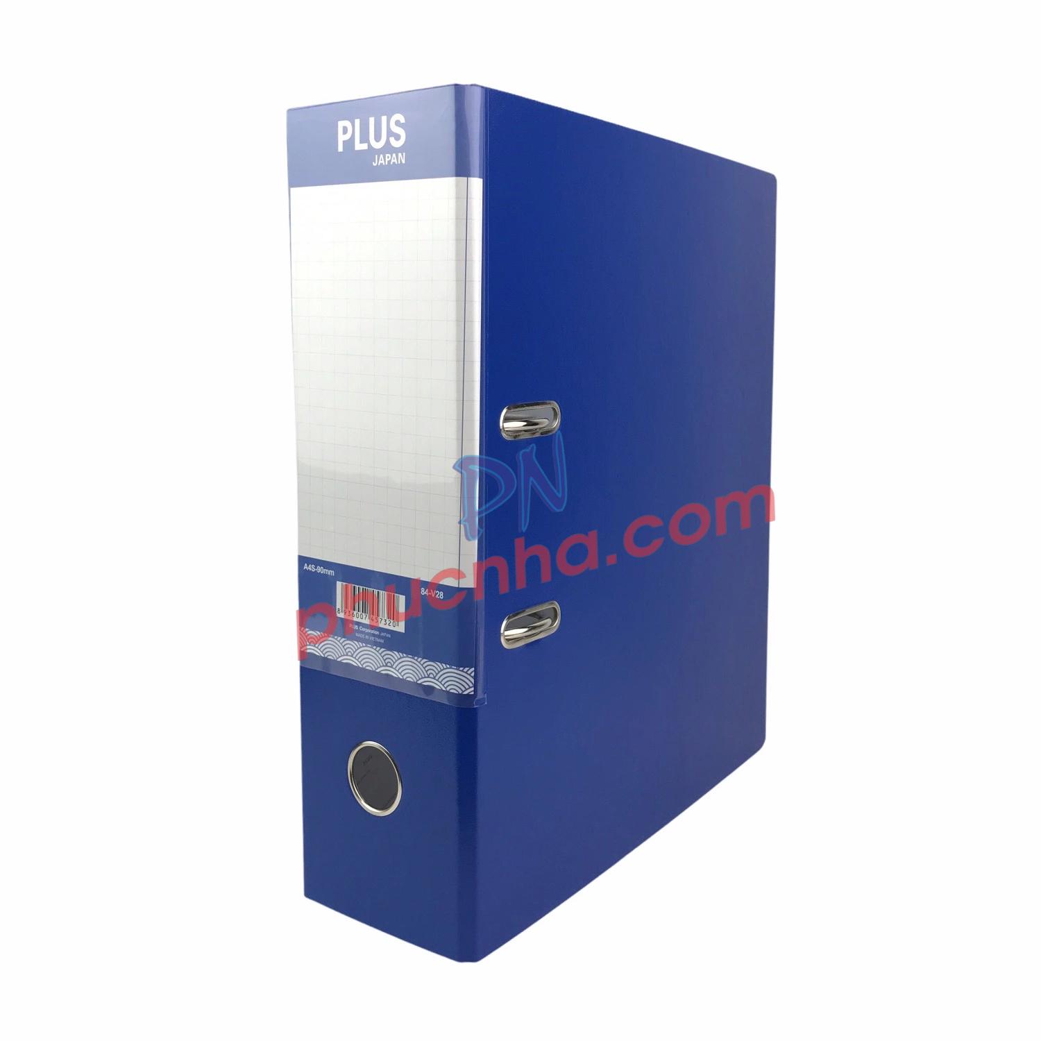 Bìa còng Plus 1 mặt xi 9cm F4