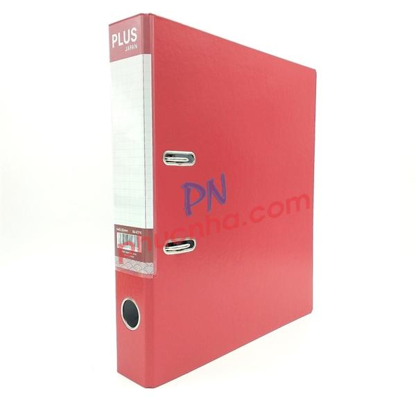 Bìa còng Plus 1 mặt xi 7cm A4 - Xanh dương/ xanh biển/ đỏ/ vàng/ xanh lá/ xanh chuối/ hồng