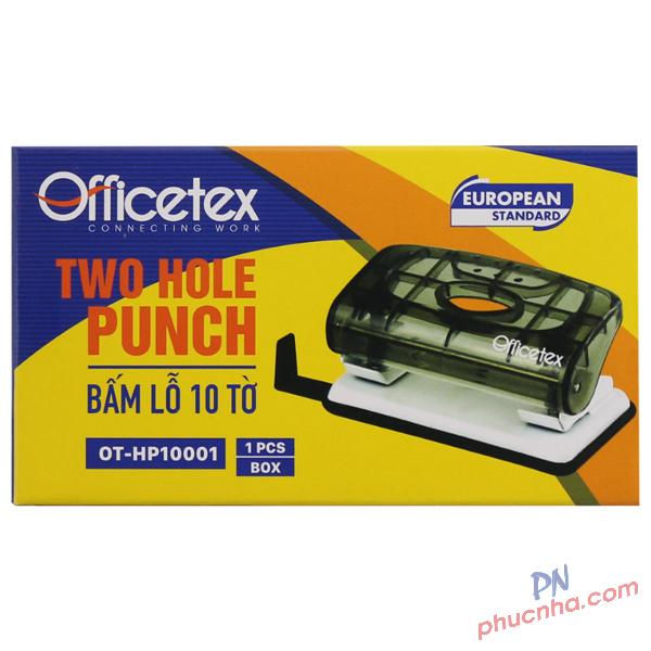 Bấm lỗ Officetex OT-HP10001 2 lỗ 10 tờ (12)