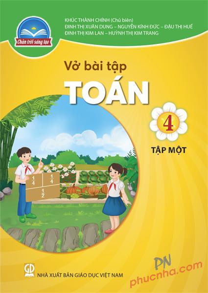 VBT Toán 4 tập 1 CTST