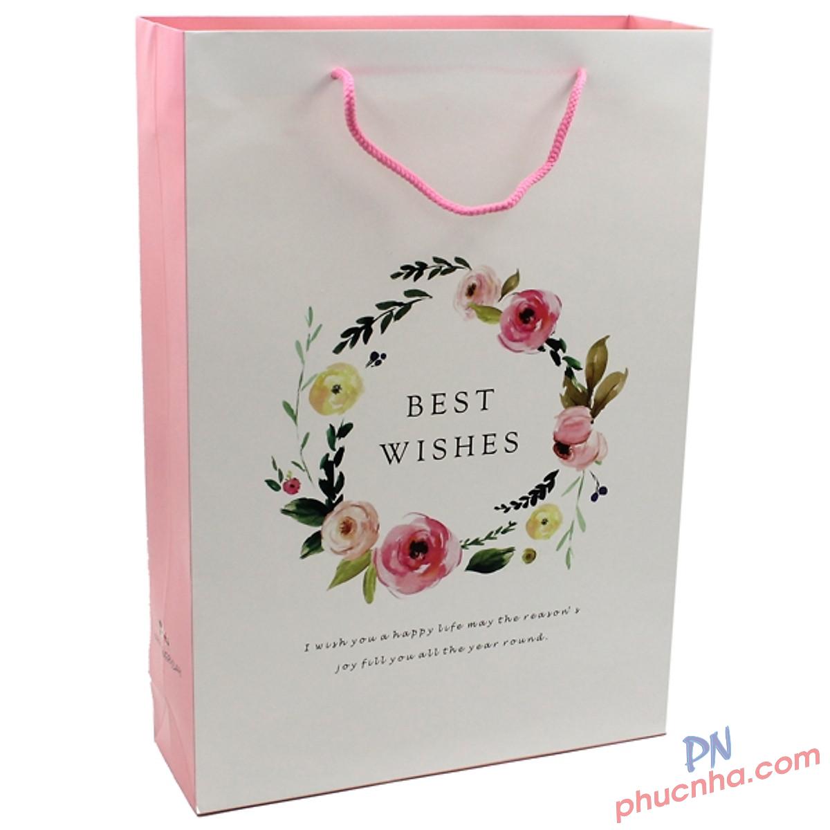 Túi giấy MI đứng size XXL Linh Lan TDMI-XXL 46 x 32 x 10.5