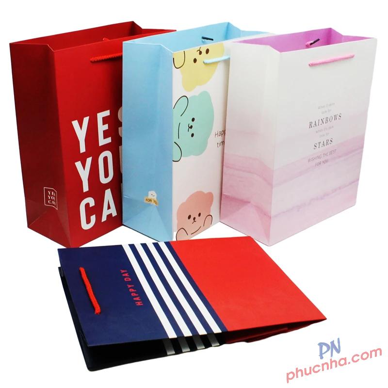Túi giấy MI đứng size XL Linh Lan TDMI-XL 33 x 26 x 12