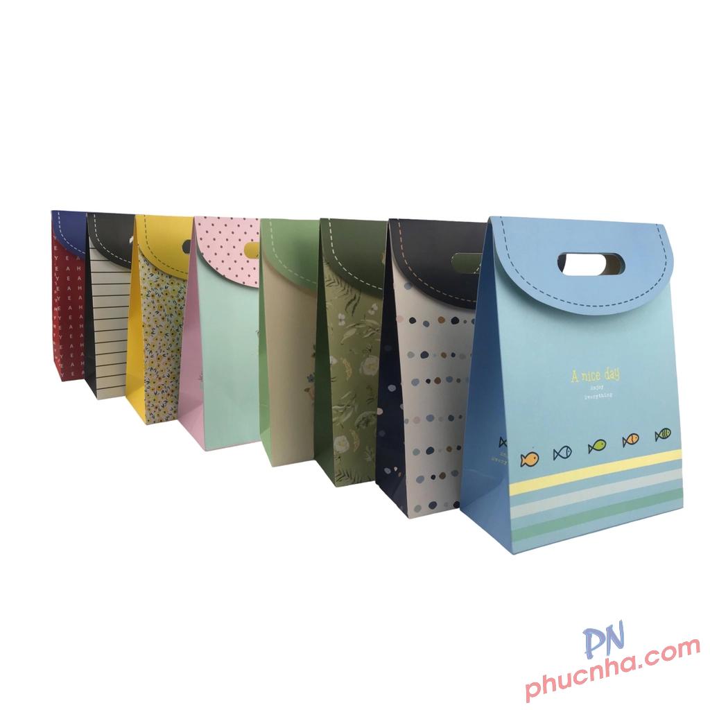 Túi giấy Linh Lan TNA2 26.5x19.5x9cm có nắp