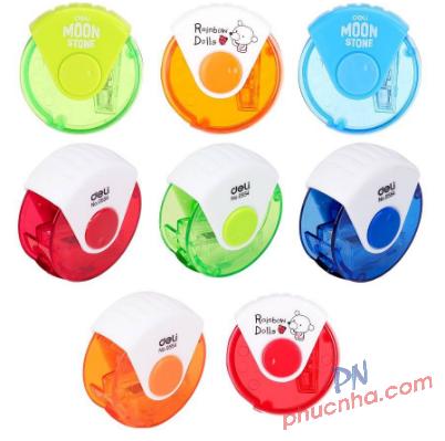 Chuốt bút chì Deli 0554 hình tròn