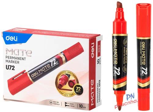 Bút lông dầu 2 đầu Deli U72 (10)