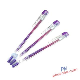 Bút gel D.A P&T 3-Zero Aroma 0.38mm nét mảnh - Mực xanh, đỏ, đen, tím (12cây/ hộp)