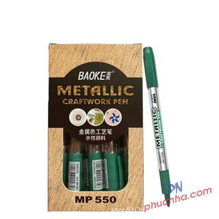 Bút lông màu nhũ marker metalic Acrylic BAOKE MP550 1.5mm