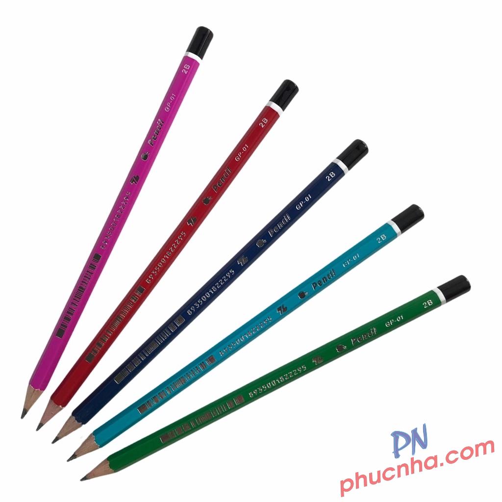 Bút chì gỗ 2B Thiên Long GP-01 (10)