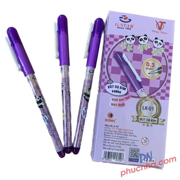 Bút Lông Kim LK-01 GSTAR 0.5 Tím (12)