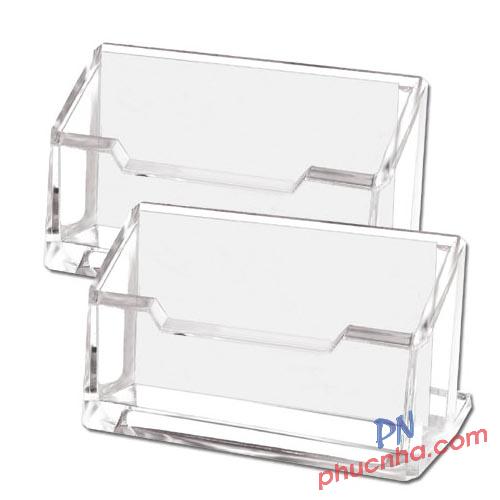 Khay đựng danh thiếp mica Xukiva No.181 1 ngăn