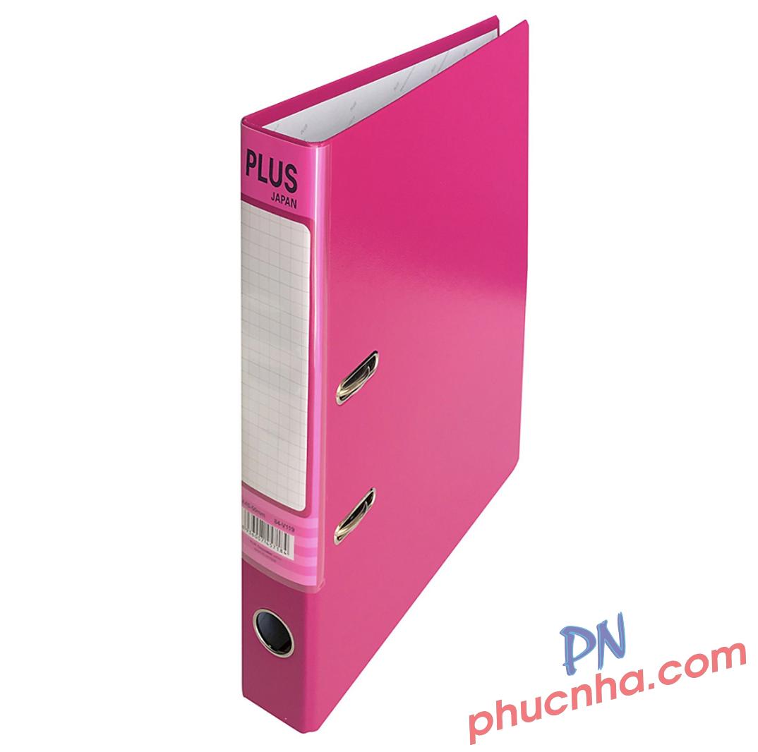 Bìa còng Plus 1 mặt xi 7cm A4 - Xanh dương/ xanh biển/ đỏ/ vàng/ xanh lá/ xanh chuối/ hồng